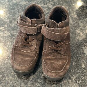 Lands End boys brown snow boots